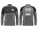 Hazelwood College TY Half Zip top