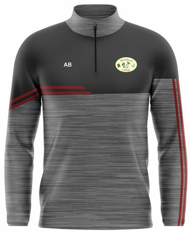 Hazelwood College TY Half Zip top