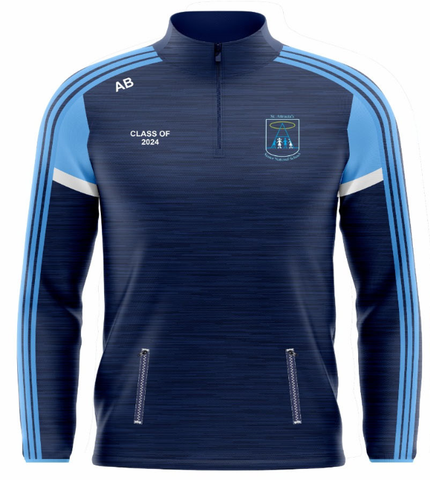 St Attracta's SNS Class of 24 half zip top