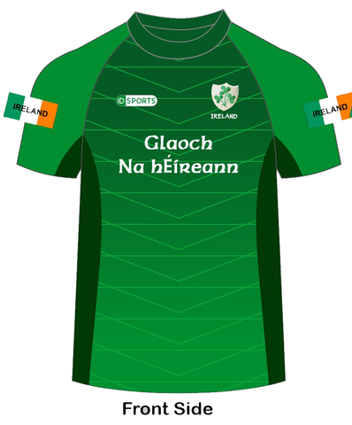 ID SPORTS Ireland Supporters Rugby Jersey