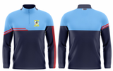 St Enda's half zip top