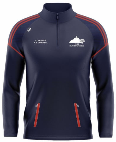 St Francis N.S. Donohill Half zip top