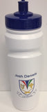 Water bottle 750ml with crest and childs name promotion for clubs and schools