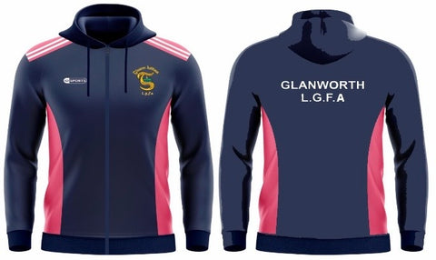 Glanworth Ladies Full Zip Hoody Pink