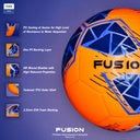 Precision Fusion FIFA Basic Training Ball Orange/Blue