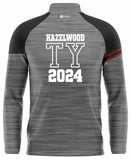 Hazelwood College TY Half Zip top