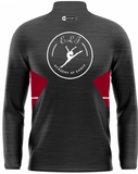 ELJ academy of dance NEW half zip top