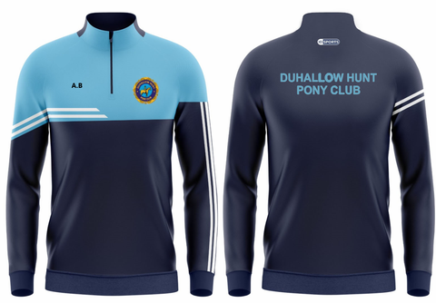 Duhallow Hunt Pony Club Half Zip top