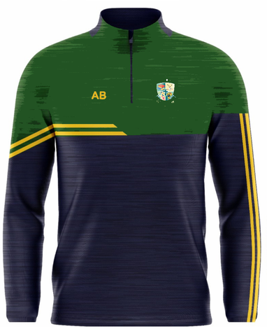 Meentogues N.S Half zip top