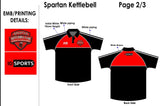 Spartan Kettlebells club polo shirt