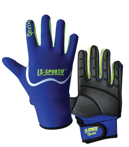 LS Sportif Famous Gaa Football Glove royal/lime