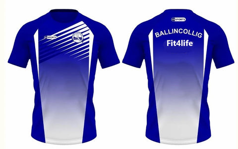 Ballincollig A.C Fit4life t-shirt