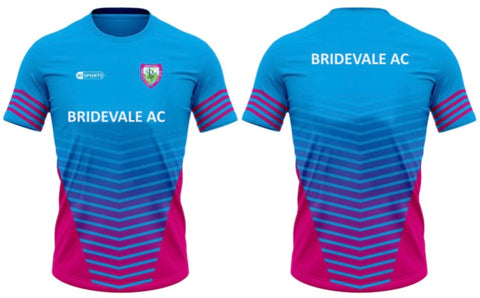 Bridevale Running Club sublimated t-shirt