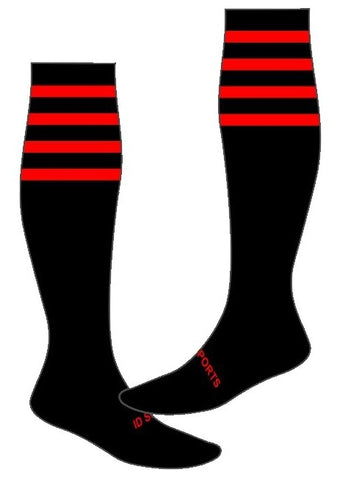 Mitchelstown LGFC & St Fanahan's Camogie Club socks red bar tops